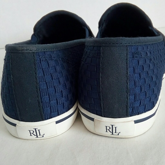 ralph lauren janis slip on sneakers